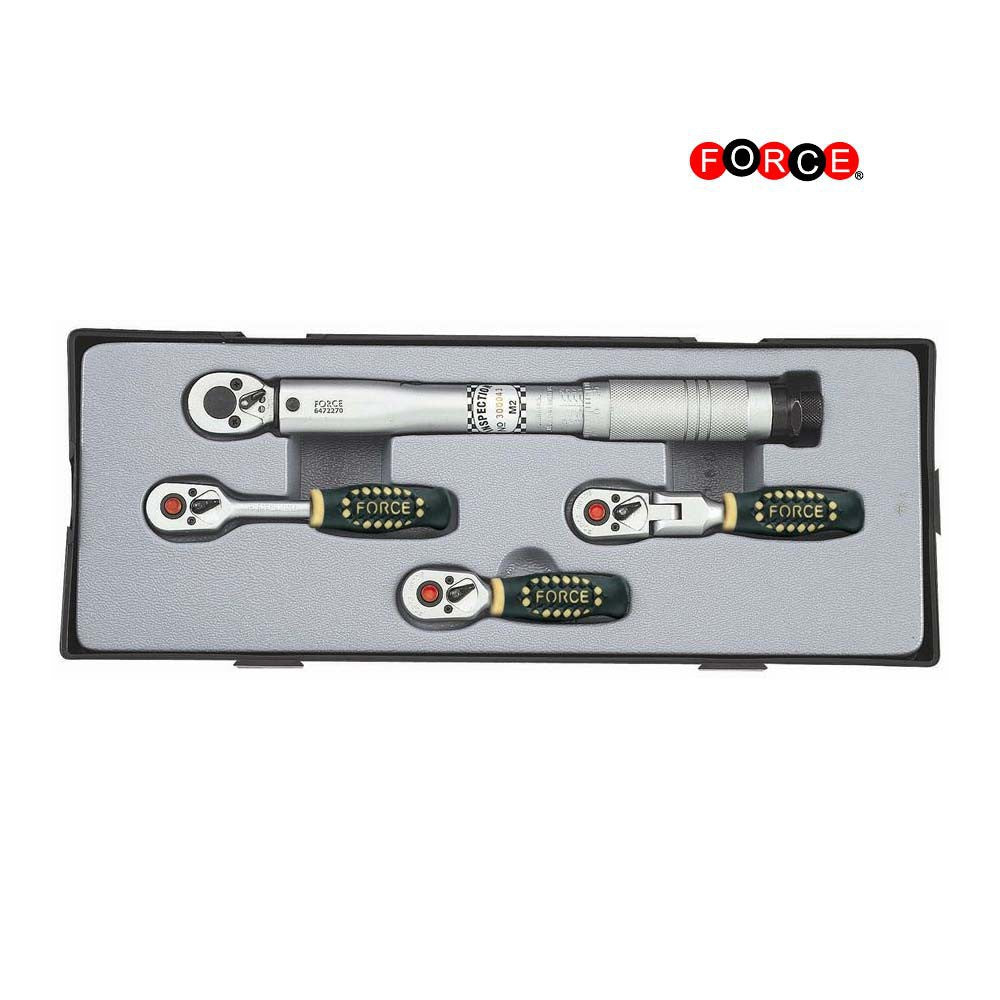 4pc Ratchet handle set