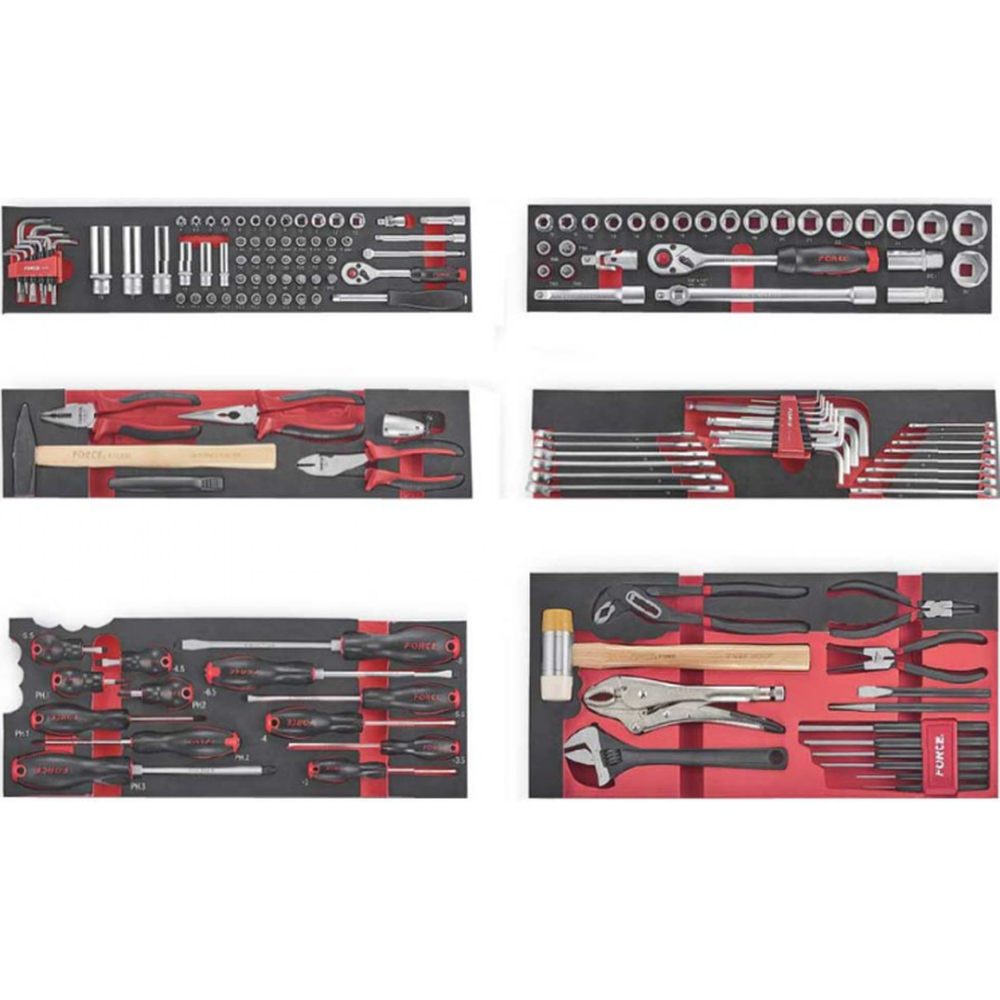 5-Tier Tool box with 152pc tools (EVA)