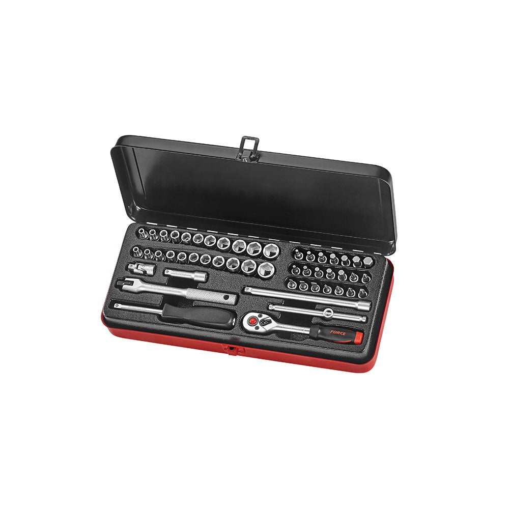 50pc 1/4"DR. Socket and socket bit combination set (S&M) RMB