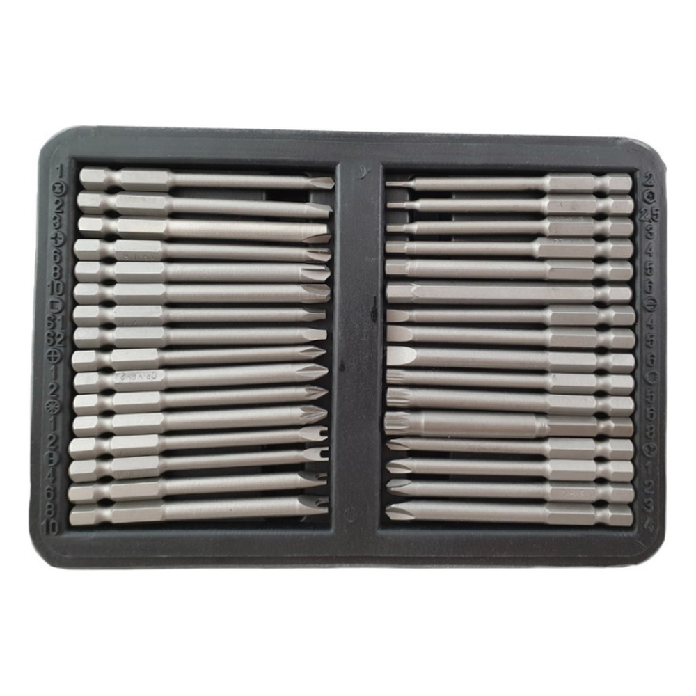 50pcs Extra long security bit set