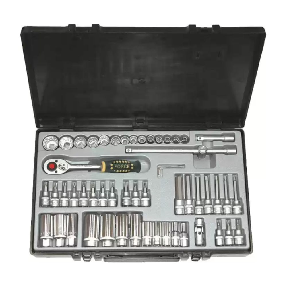 57pc 3/8" 12pt. Flank socket set