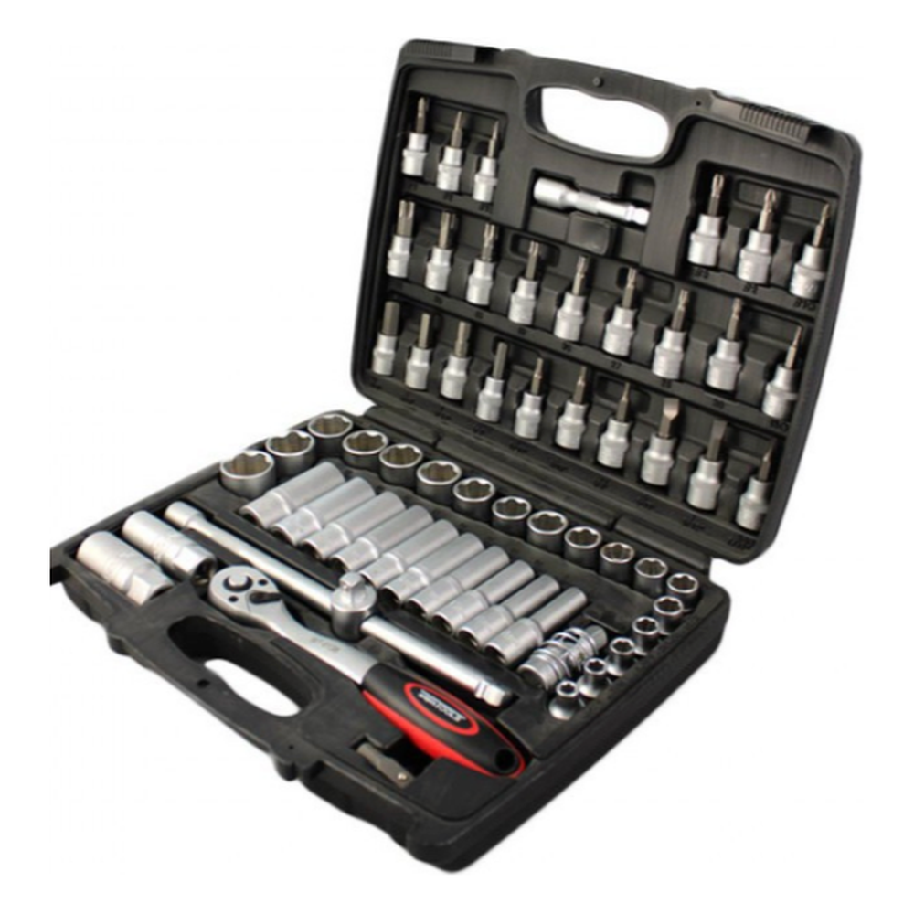 61 Delig 3/8 Doppen Set