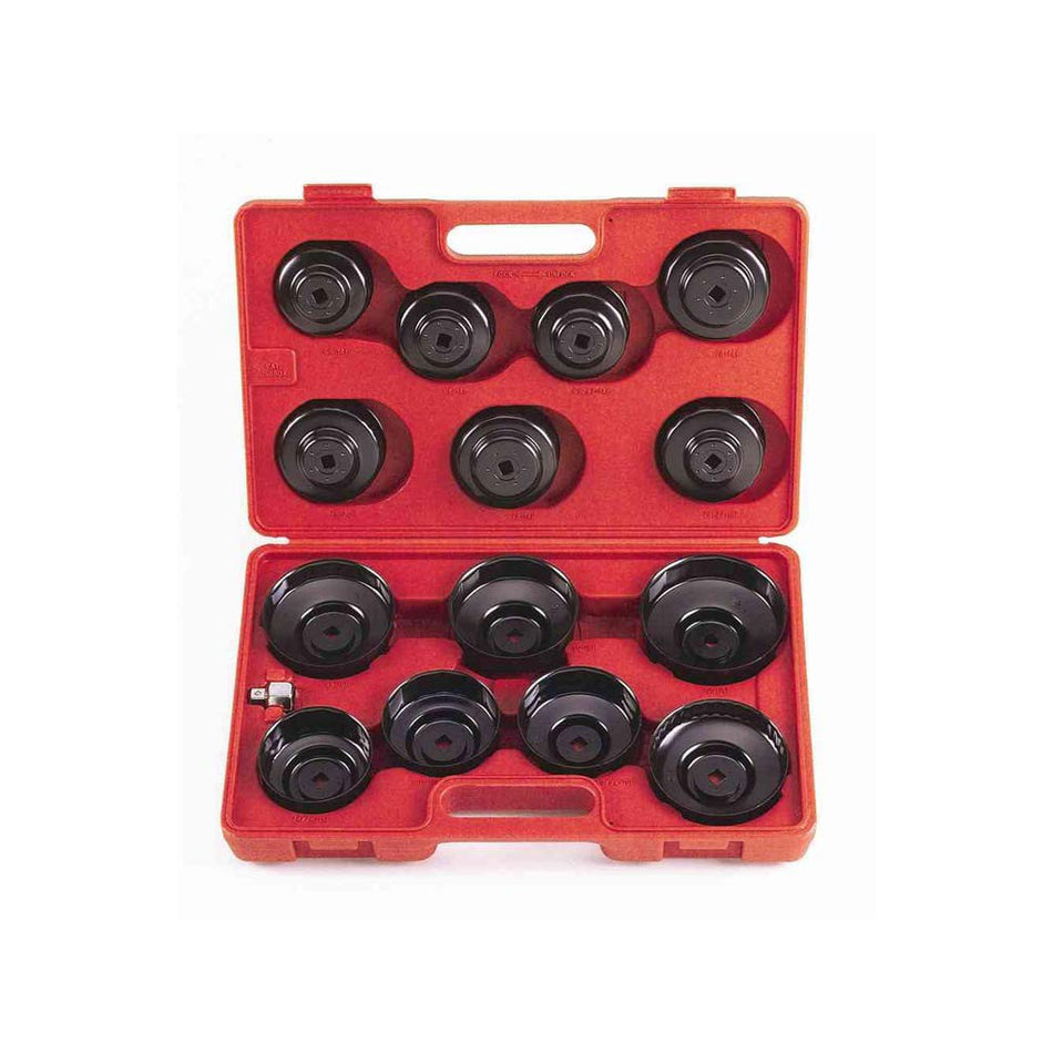 15pc Cup type oil filter wrench set