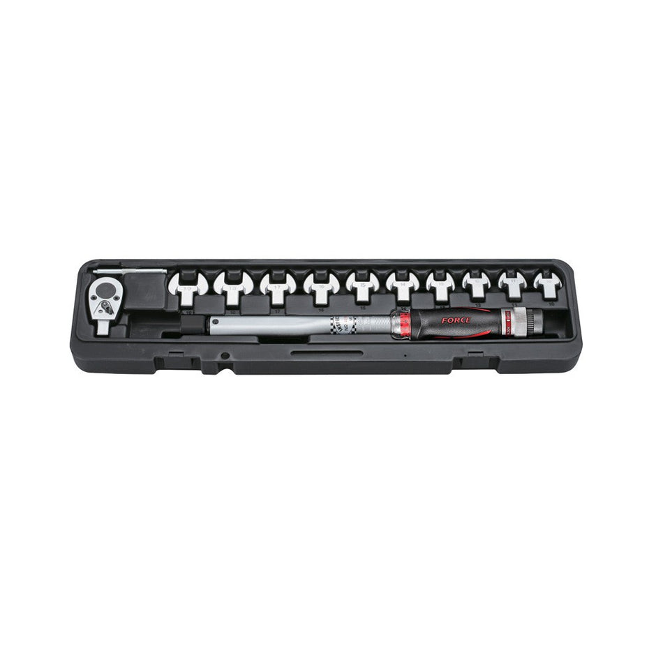 13pc Head-Interchageable Torque Wrench &amp; Tensioner Set