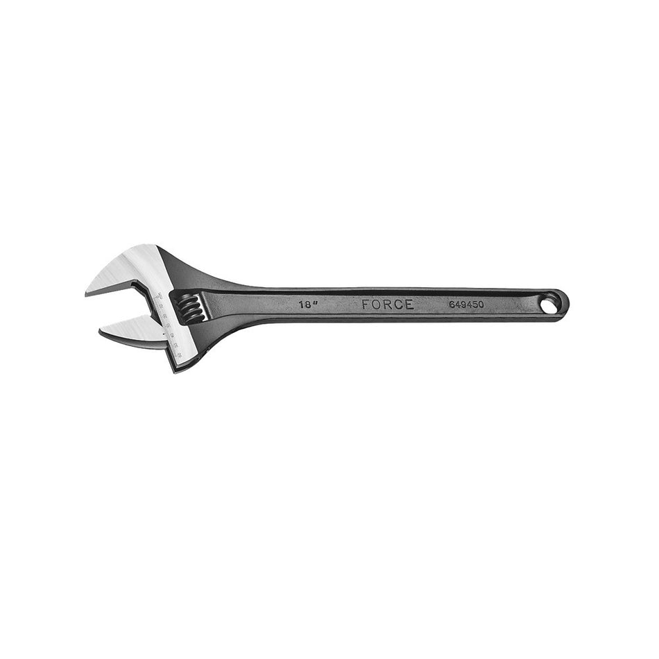 Adjustable gauged wrench 200mmL (left-threaded)