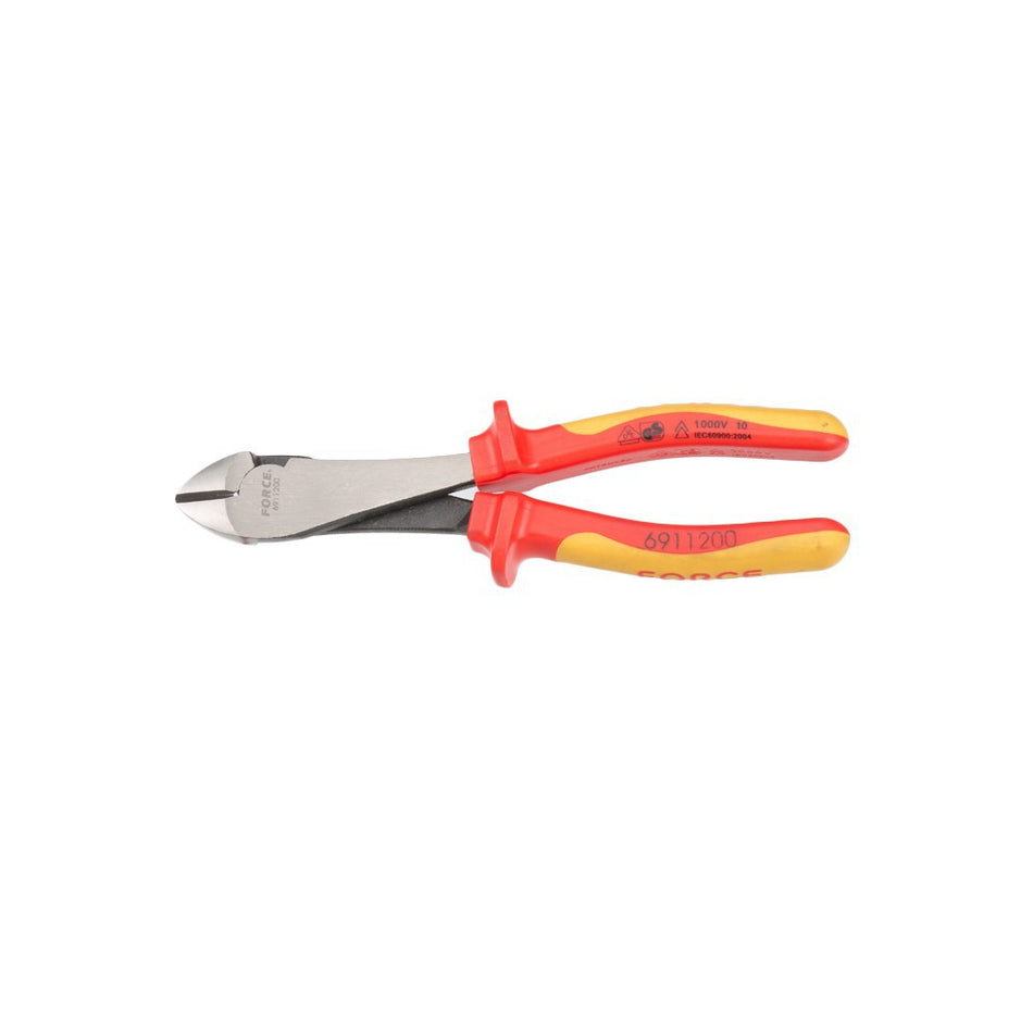 Insulated diagonal pliers 8"