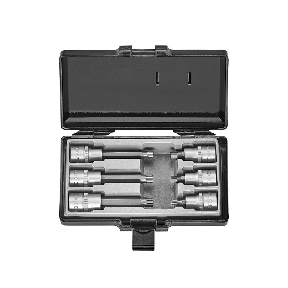 6pc 1/2" Spline socket bit