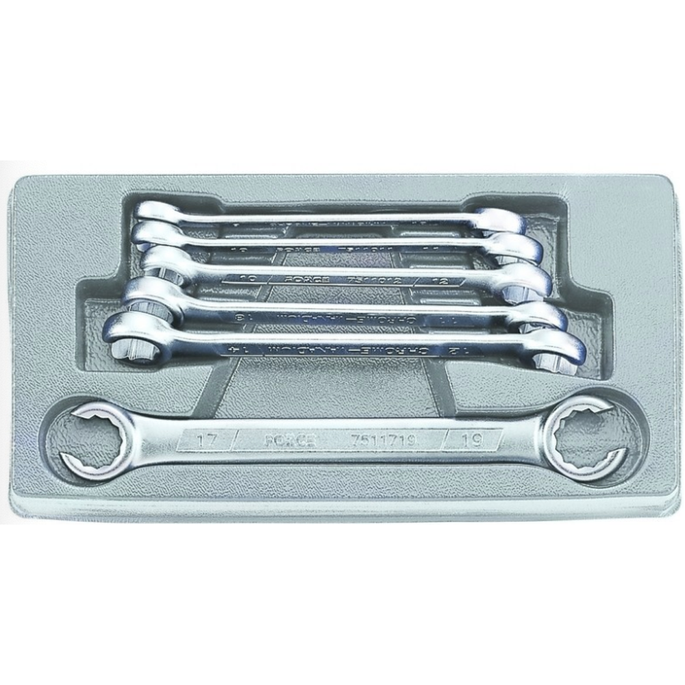 6pc Flare nut wrench