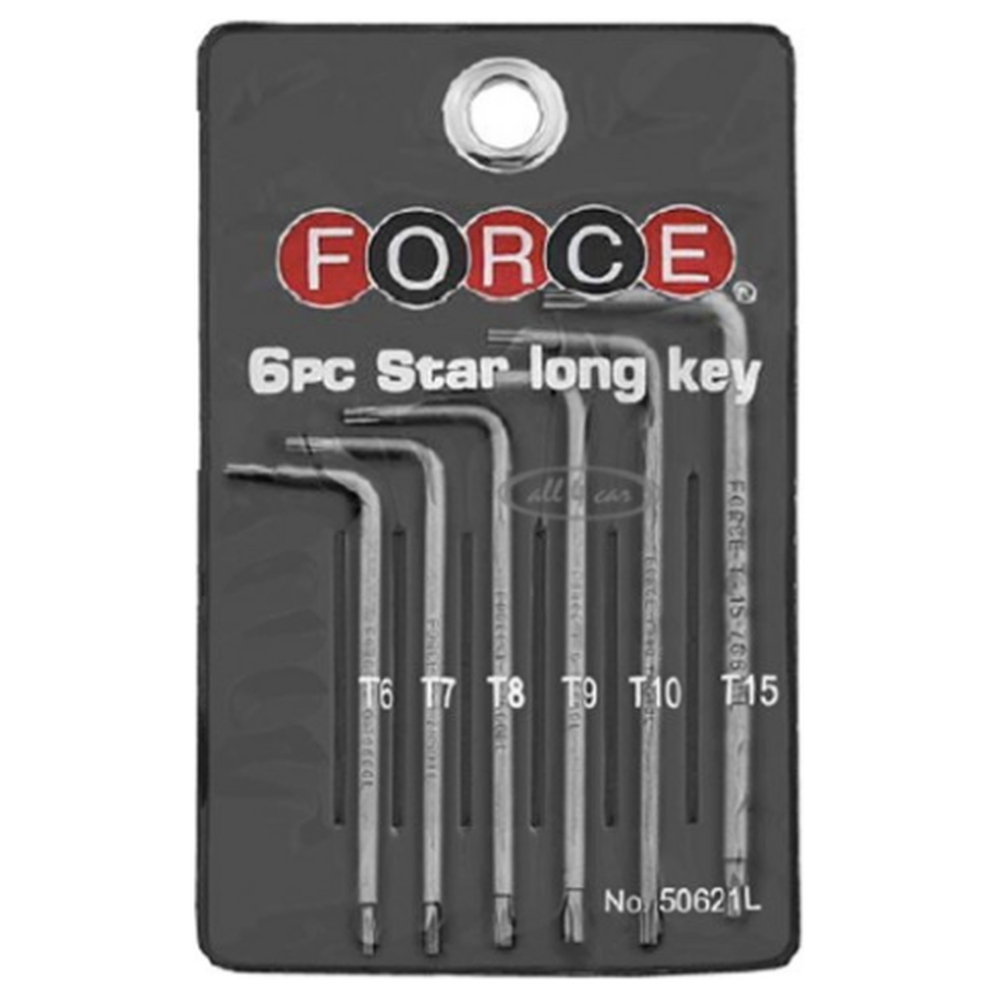 6pc Star long key