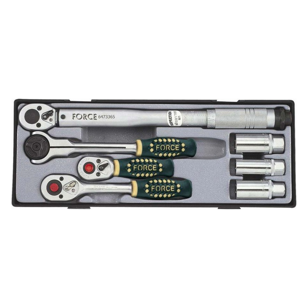 7pc Ratchet handle set