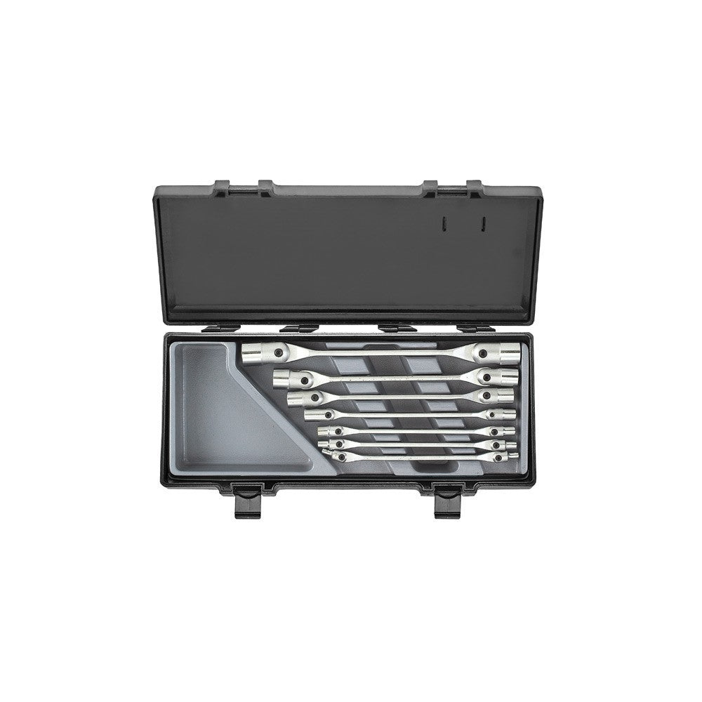 7pc Star hinged socket wrench set