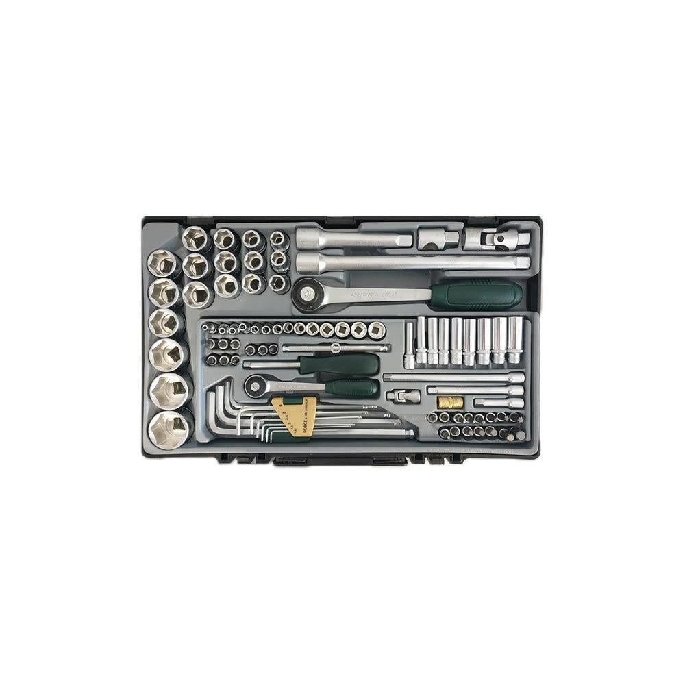 87pc 1/2" 6pt. Flank socket set