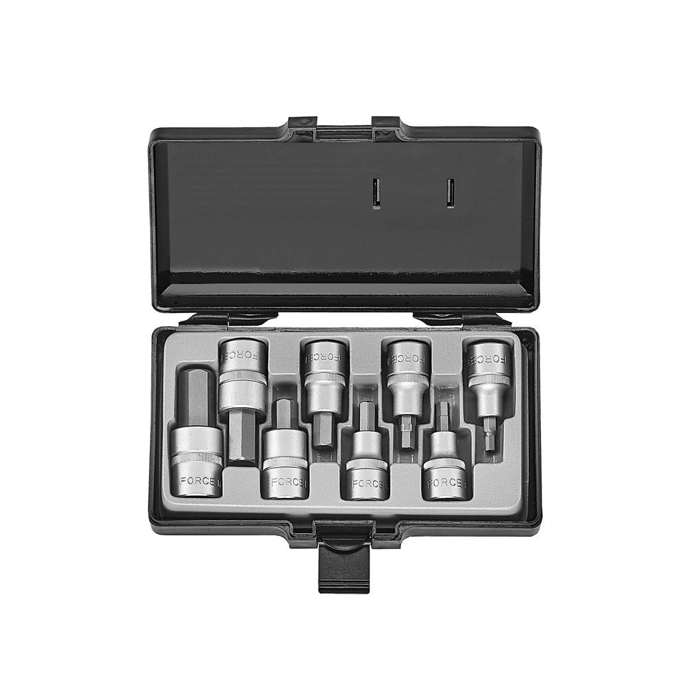 8pc 1/2" Hex socket bit (SAE)