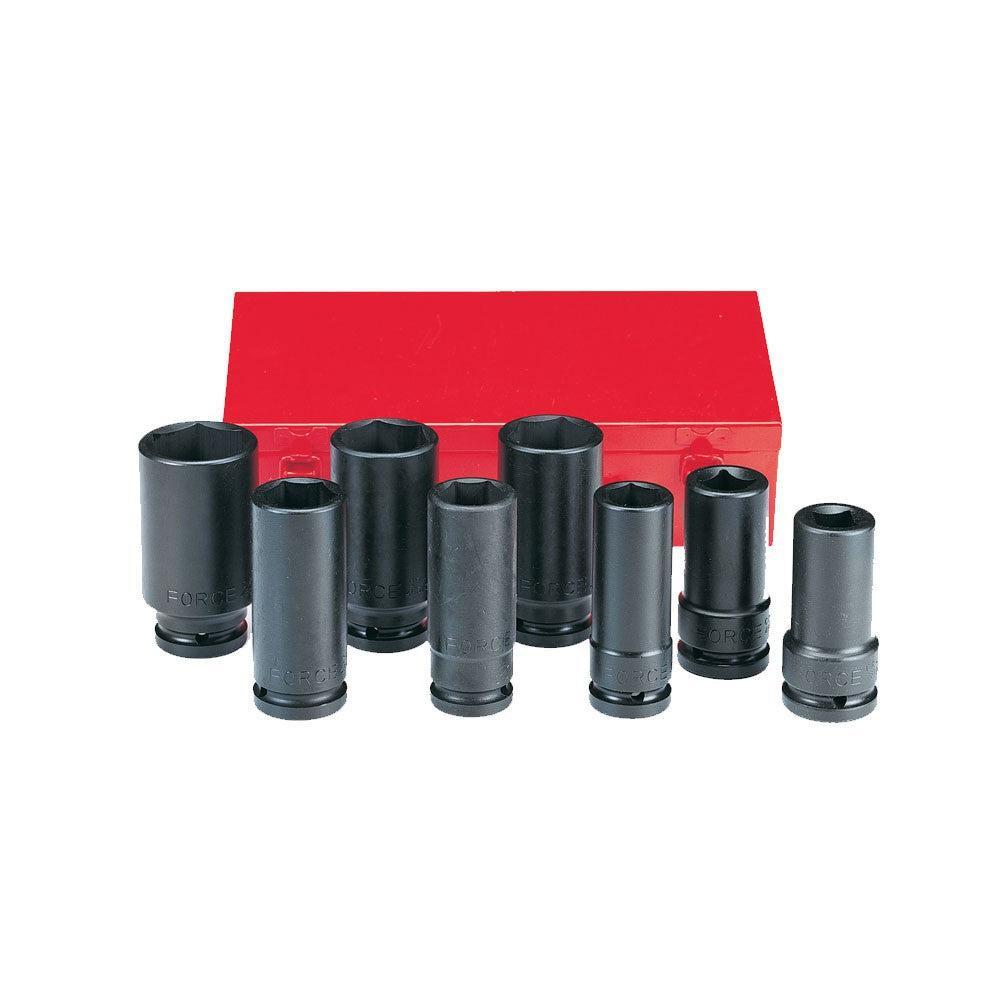 8pc 3/4" Impact deep socket set (SAE)