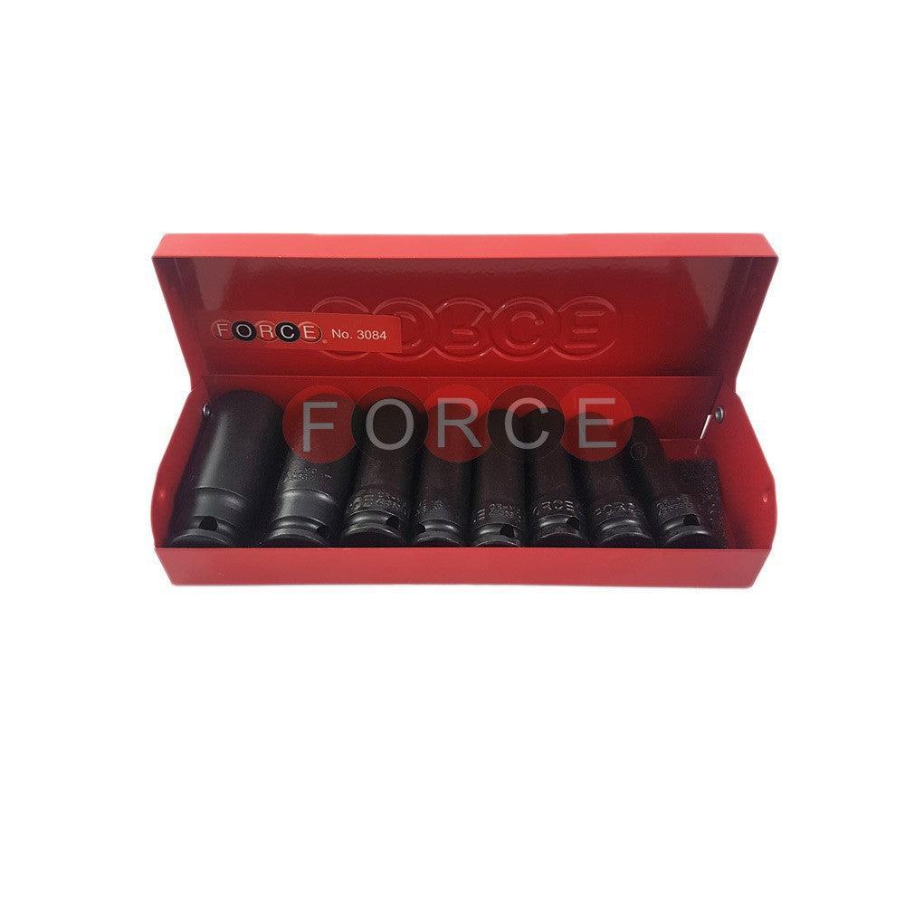 8pc 3/8" Impact deep socket set