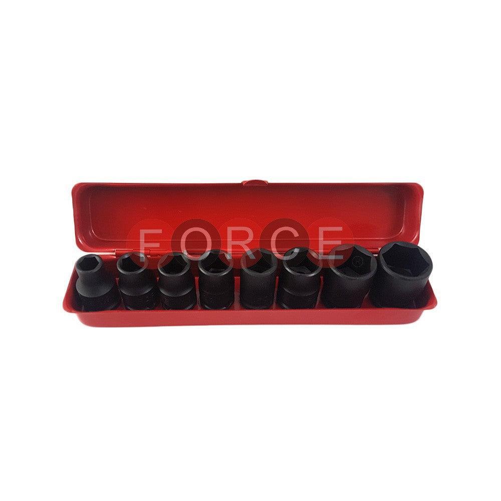 8pc 3/8" Impact socket set