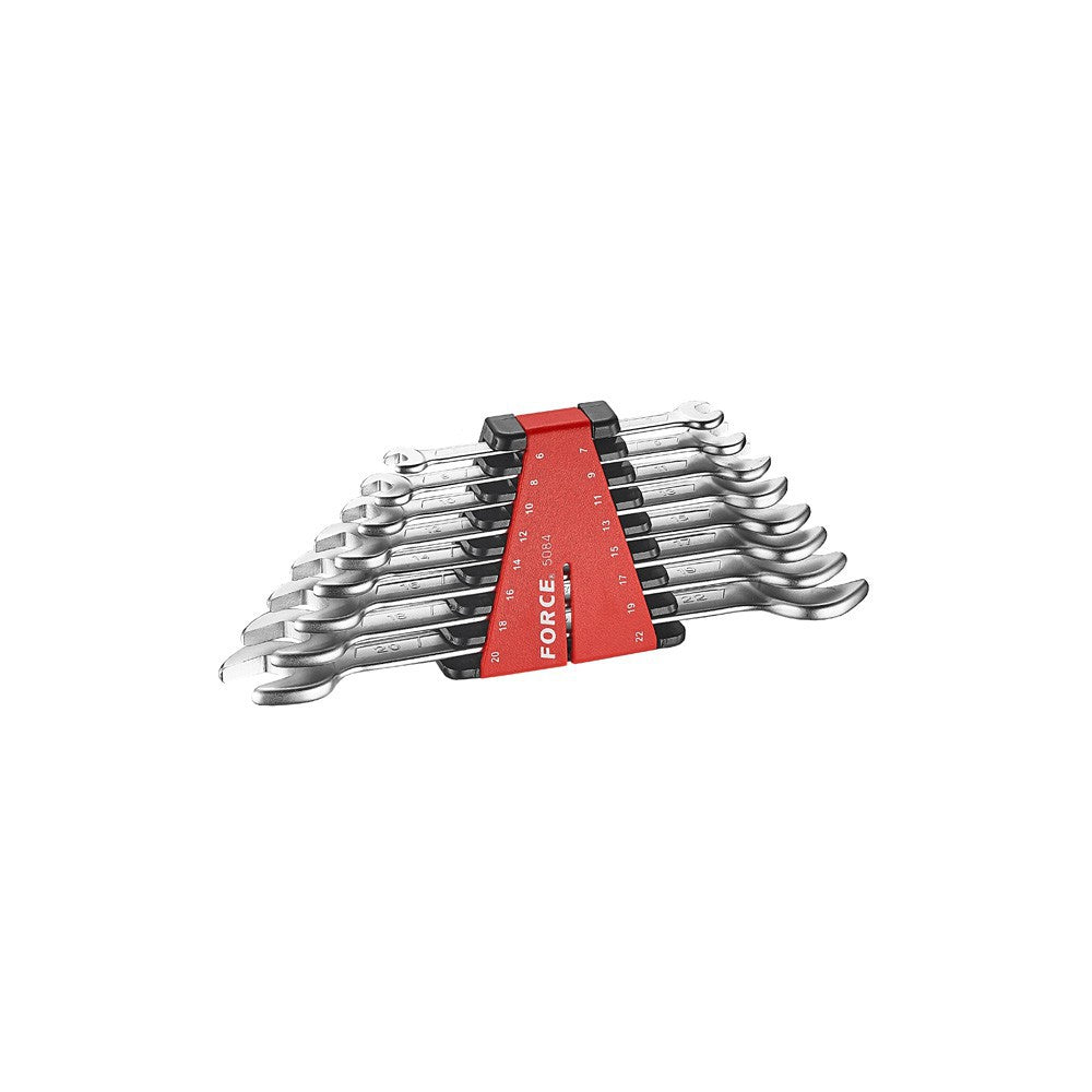 8pc Double open end wrench set