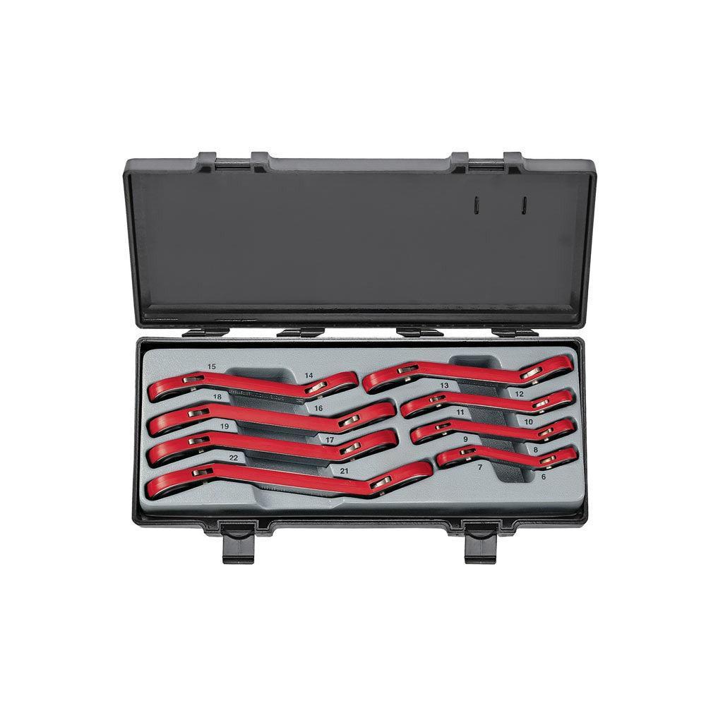 8pc Offset ratchet ring wrench