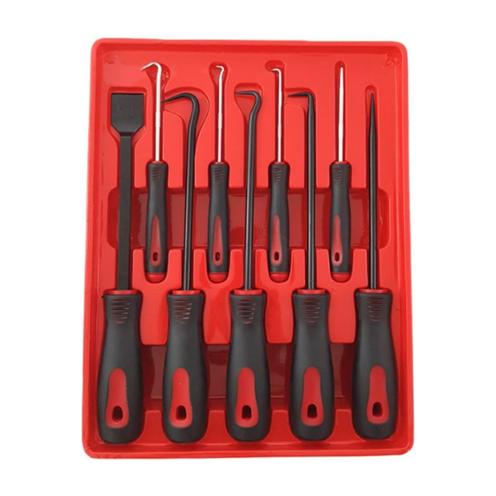 9 Delig Schraper en haken set