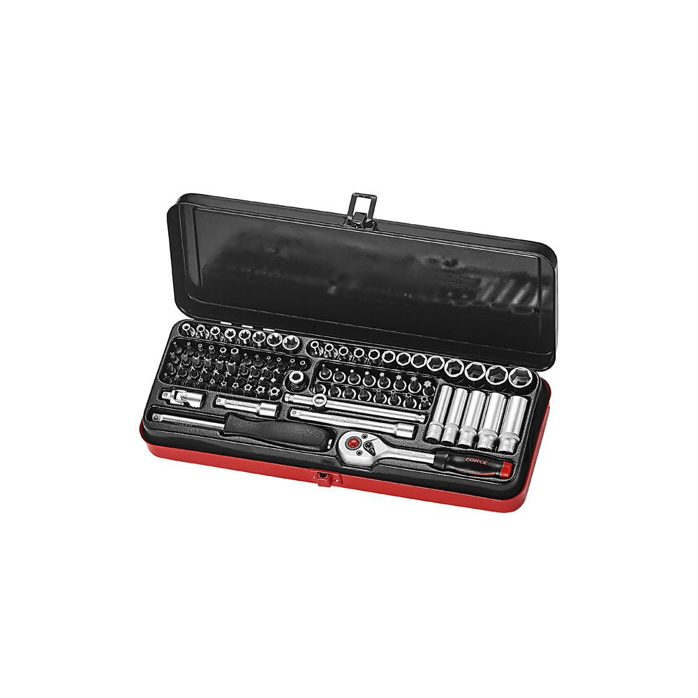 91pc 1/4"DR. 6pt. Flank socket combination set RMB