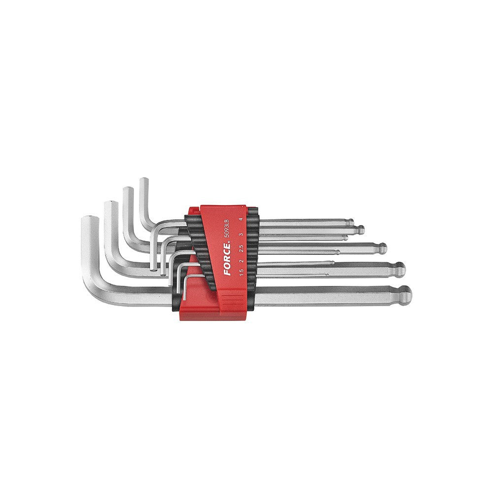 9pc Hex ball long key set (SAE)