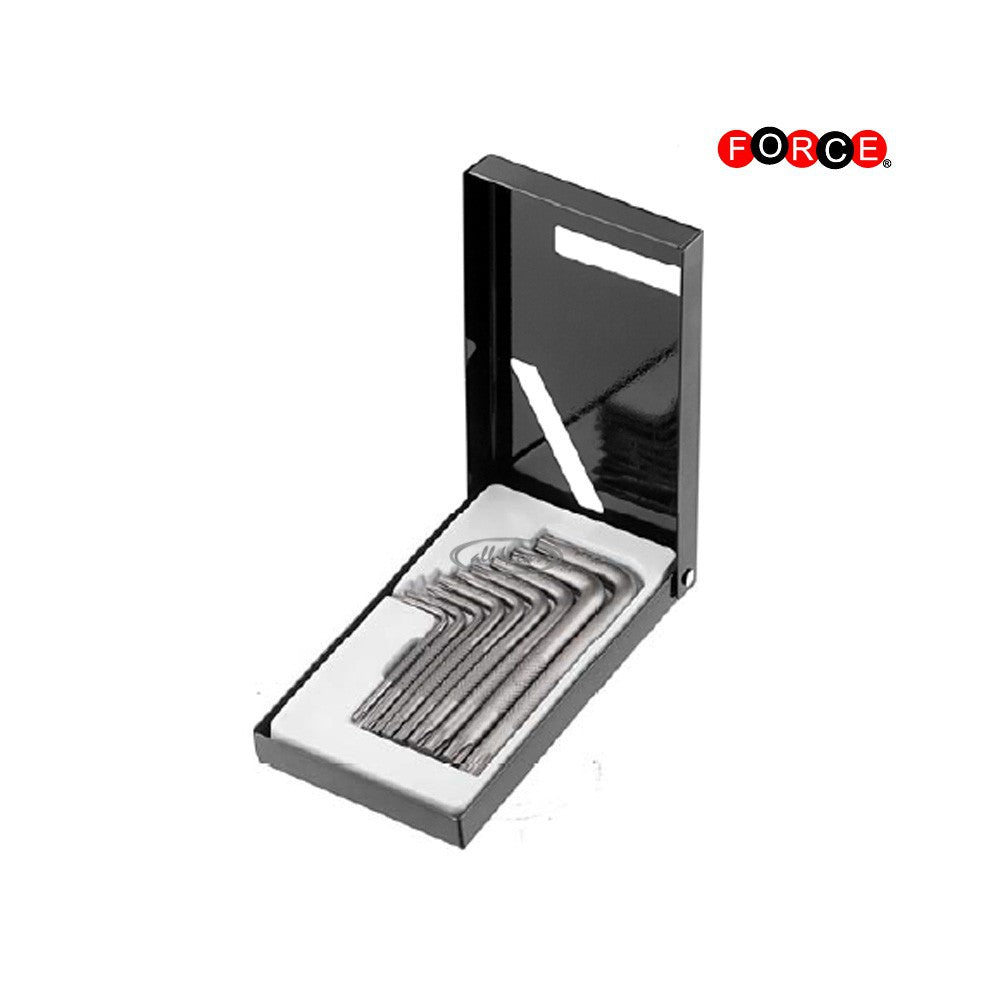 9pc Star Tamperproof L type key