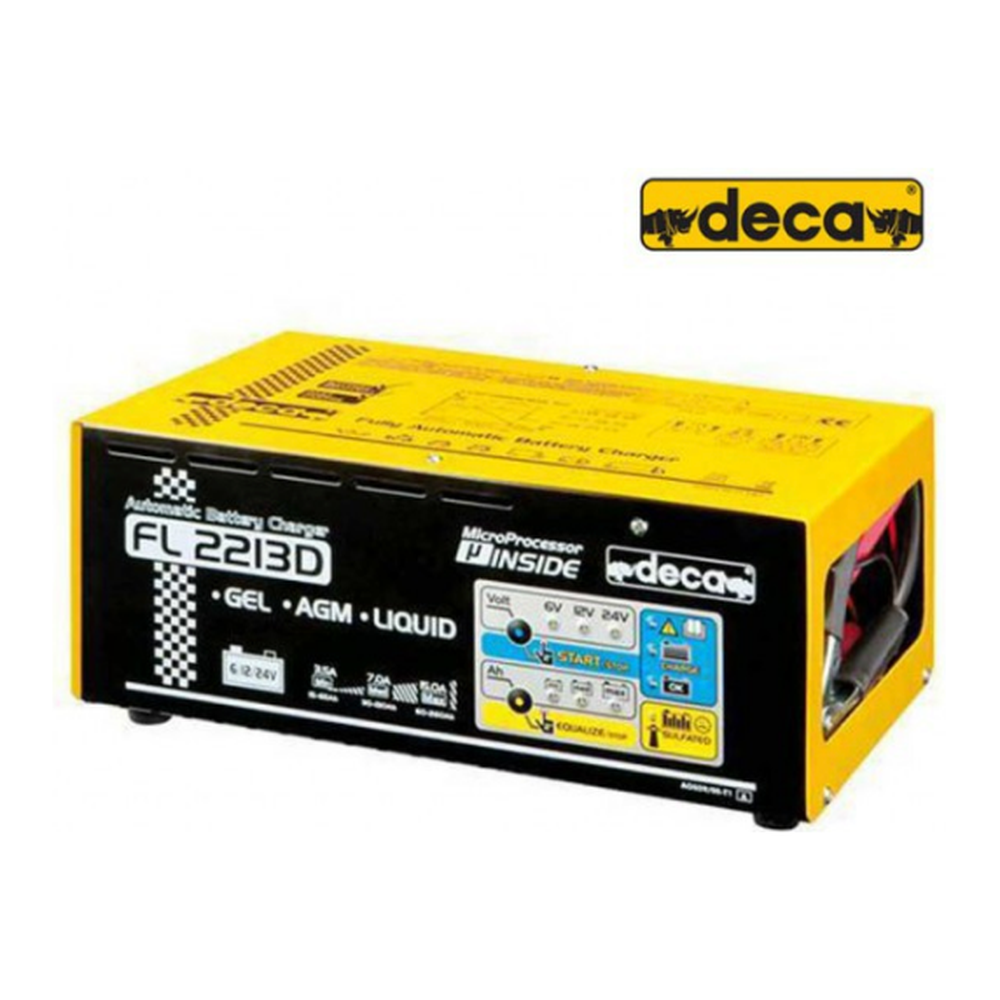 Acculader 22 Amp 6/12/24 Volt