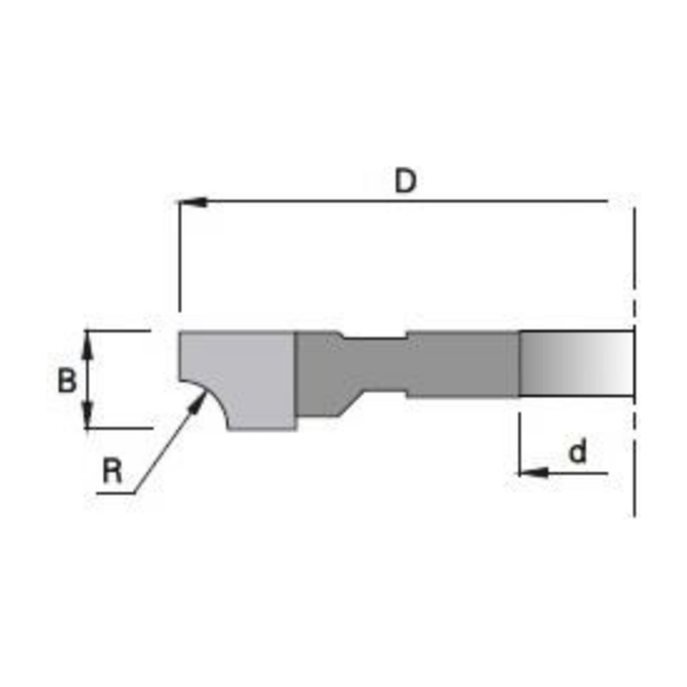 Afrondfrees bovendraaiend