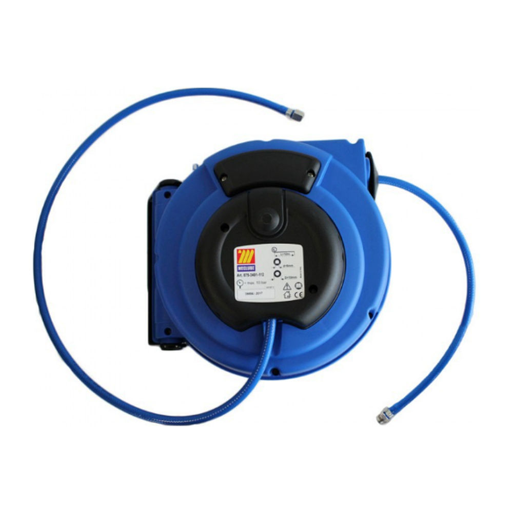 Air-Water Hose Reel CS-275 Ø6 12+1m