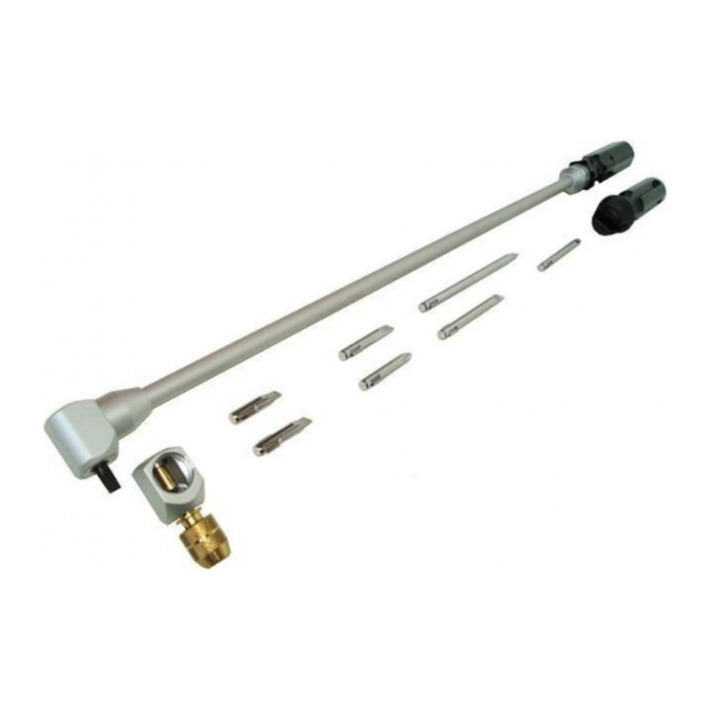 Angle driver for motorcycle carburetor