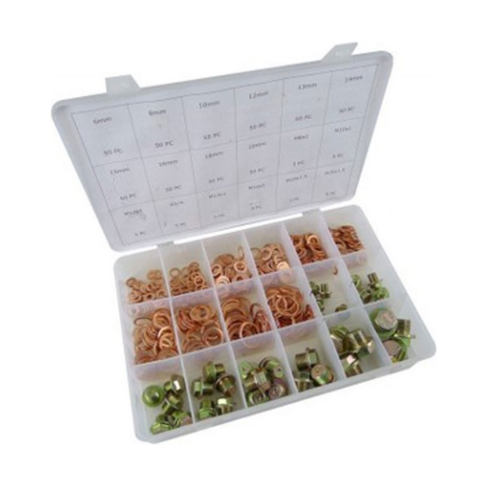 Assortiment Carterpluggen en afdichtingen