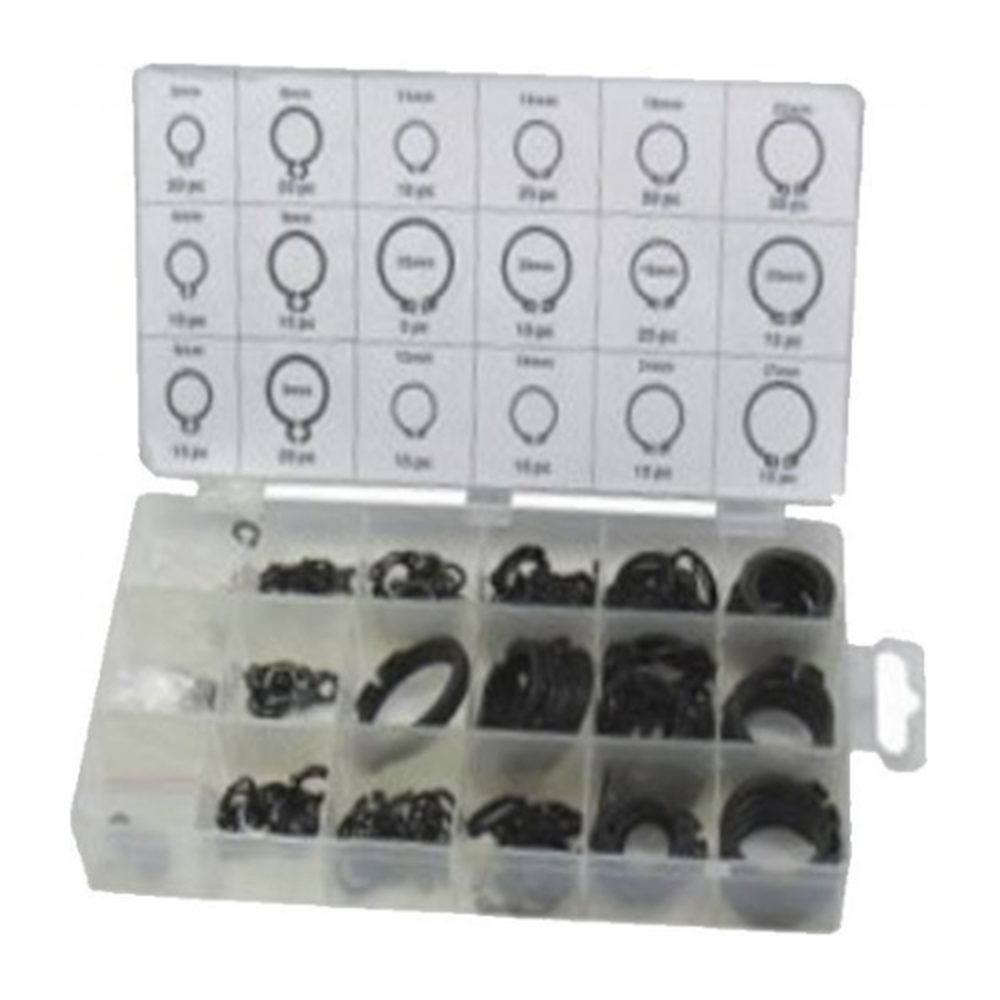 Assortiment Circlips uitwendig 300 pcs