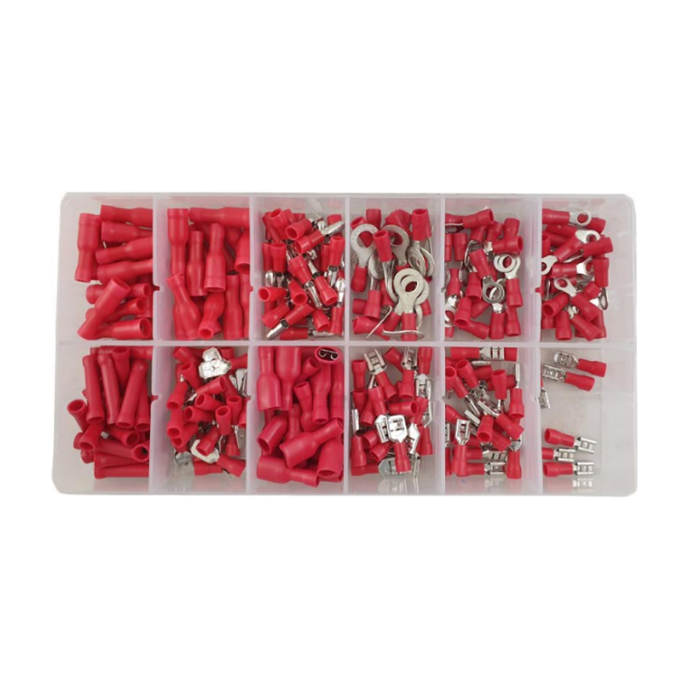 Assortiment Kabelverbinders rood 260 pcs