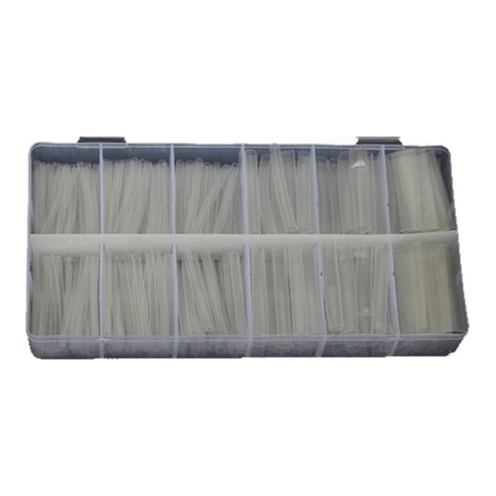 Assortiment Krimpkous transparant 150 pcs