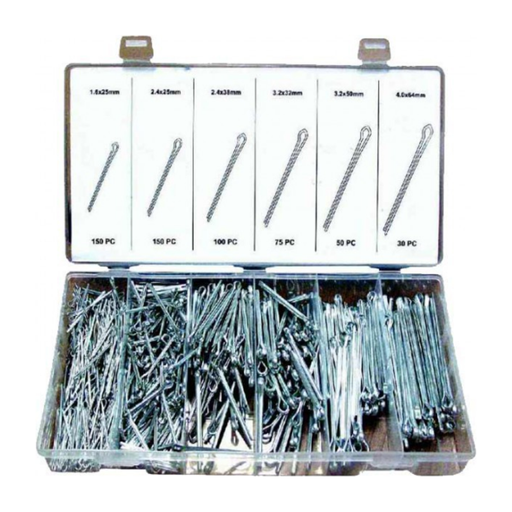 Assortiment Splitpennen 555 pcs
