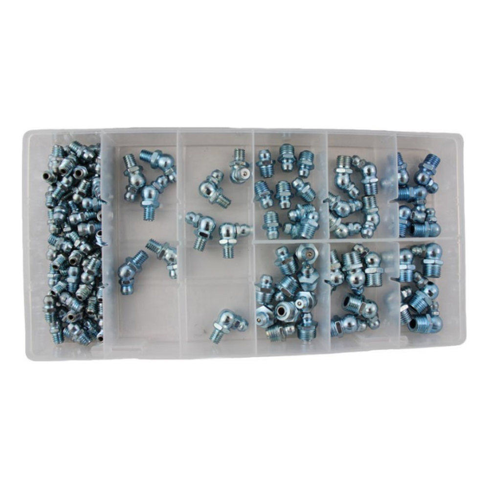 Assortiment metrische smeernippels 110-delig