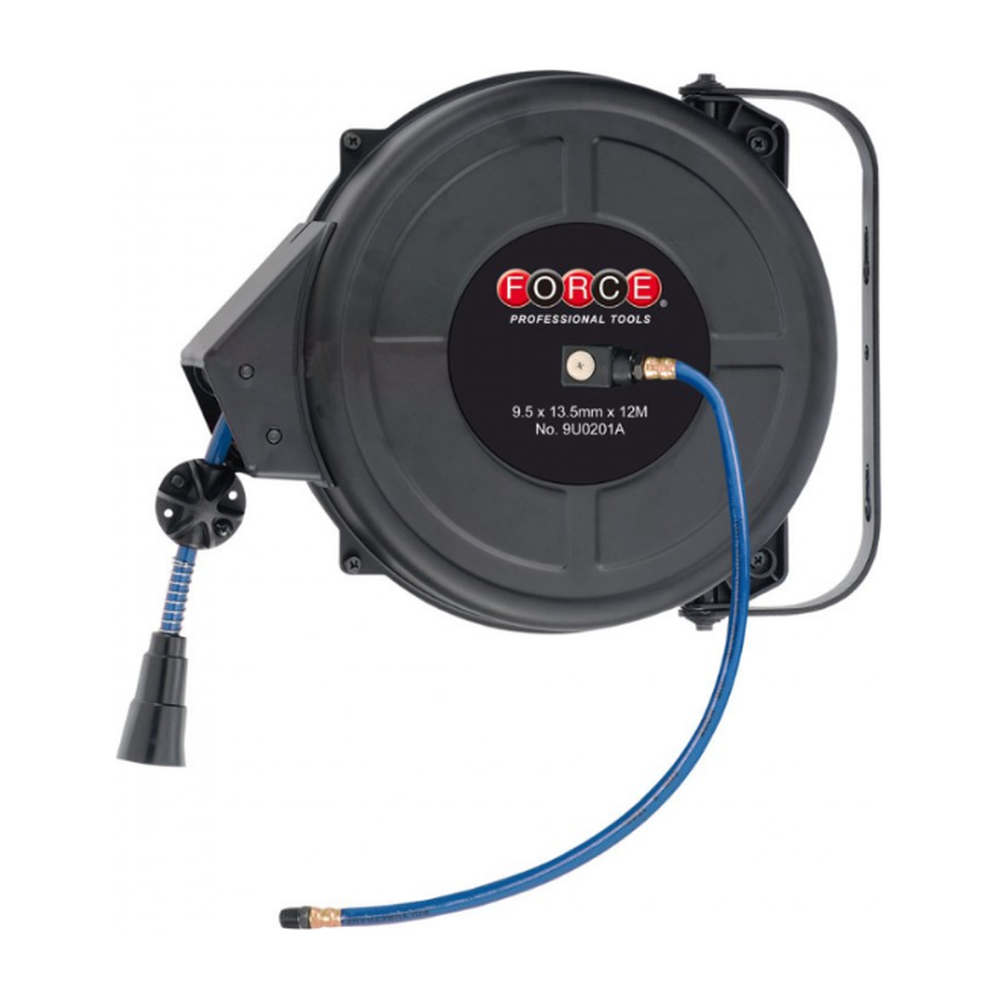 Auto-rewinder air hose reel (3/8"x12M)