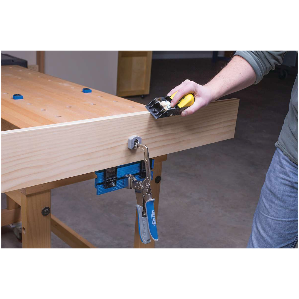 Automaxx® werkbankklem 83 mm inclusief VISE-adapter