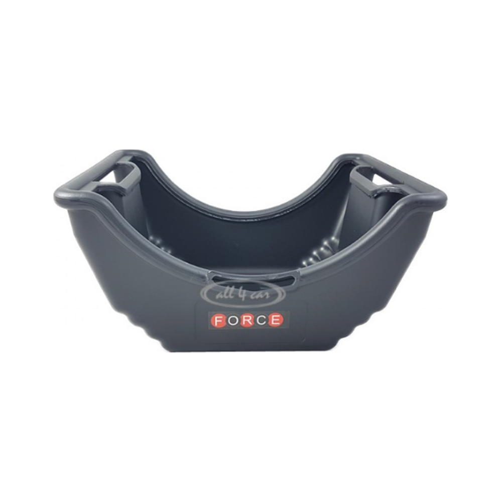 Axle oil drain tray for HGV