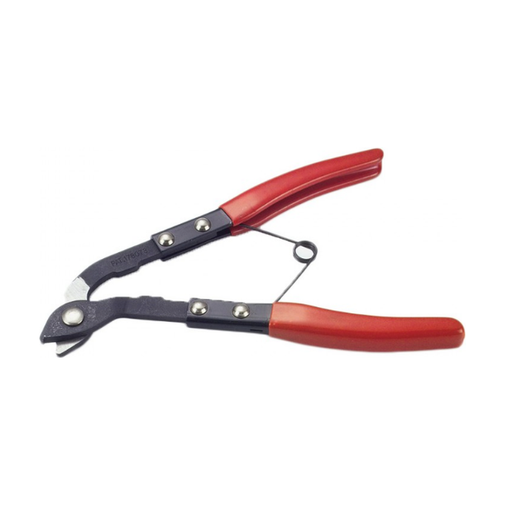 Bent type C.V. boot hose clamp cutter