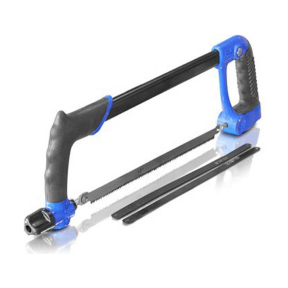 Beugelzaag incl 3 zaagbladen