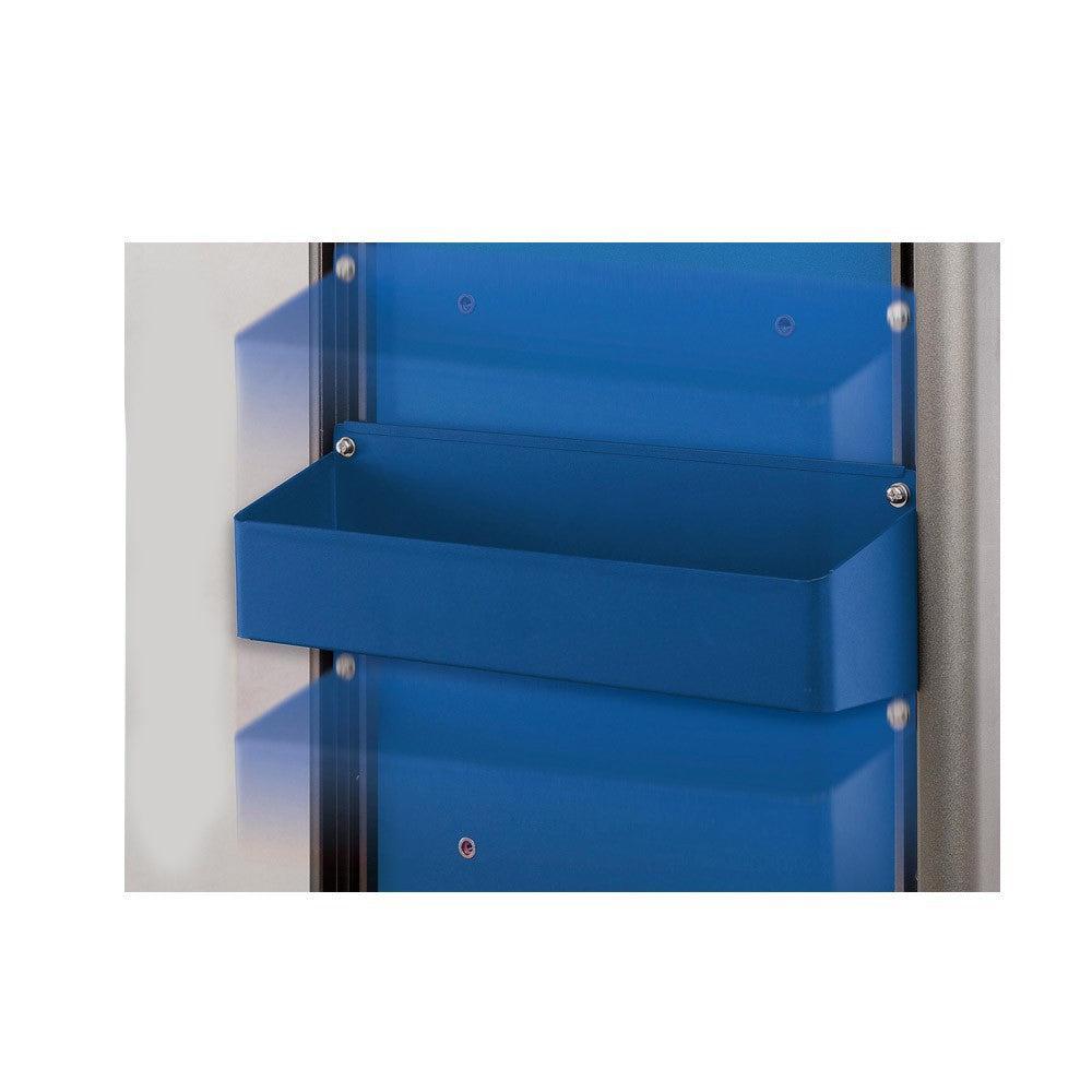 Blauwe Blikhouder voor 102 trolley