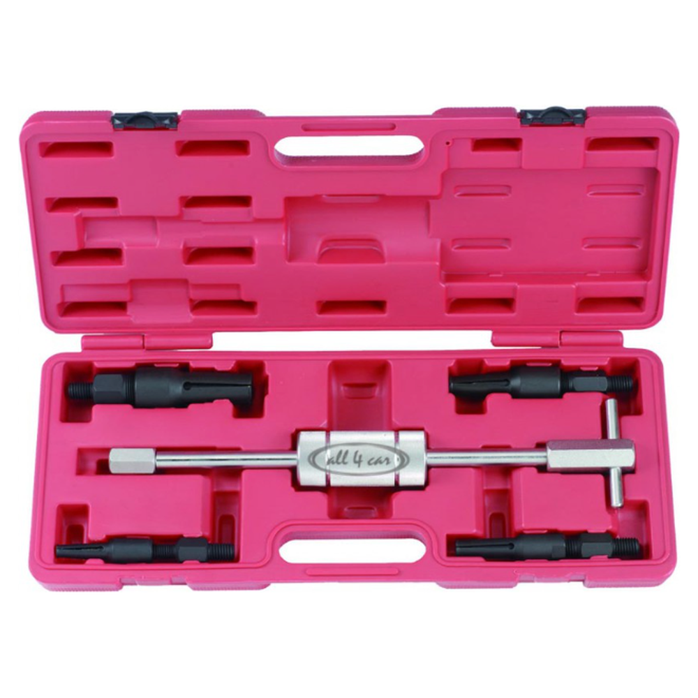 Blind hole bearing puller set