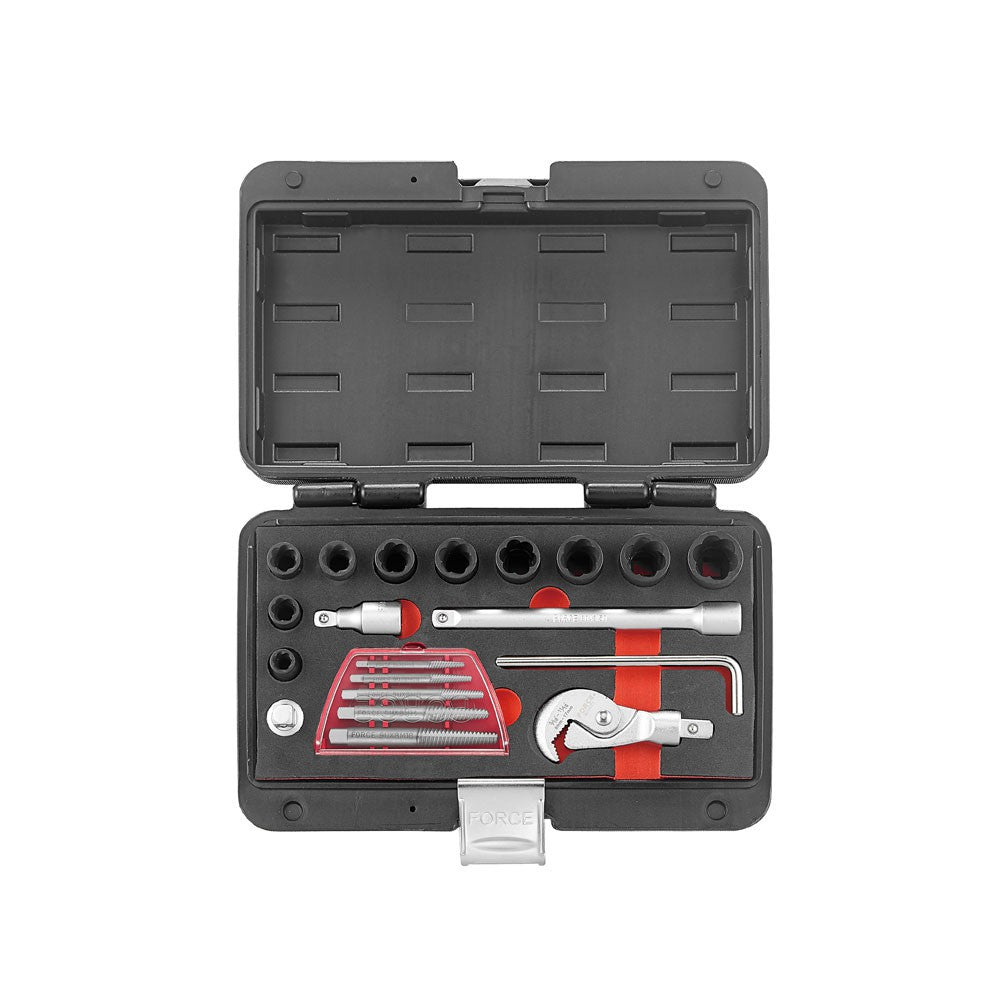 Bolts & rounded fasteners extractor set