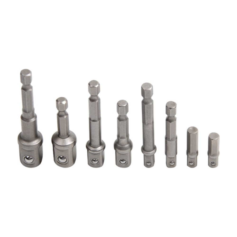 Boormachine bitadapters 8 delig