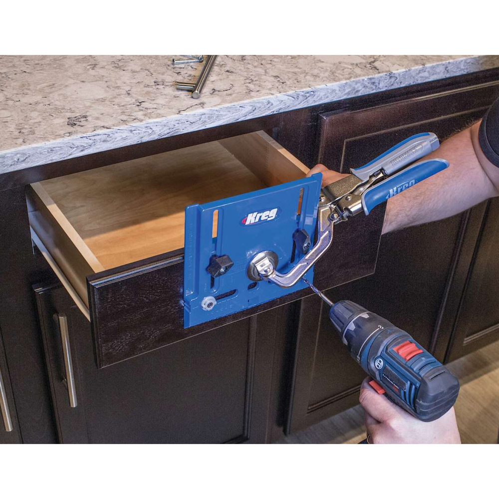 Boorsjabloon voor meubelgrepen