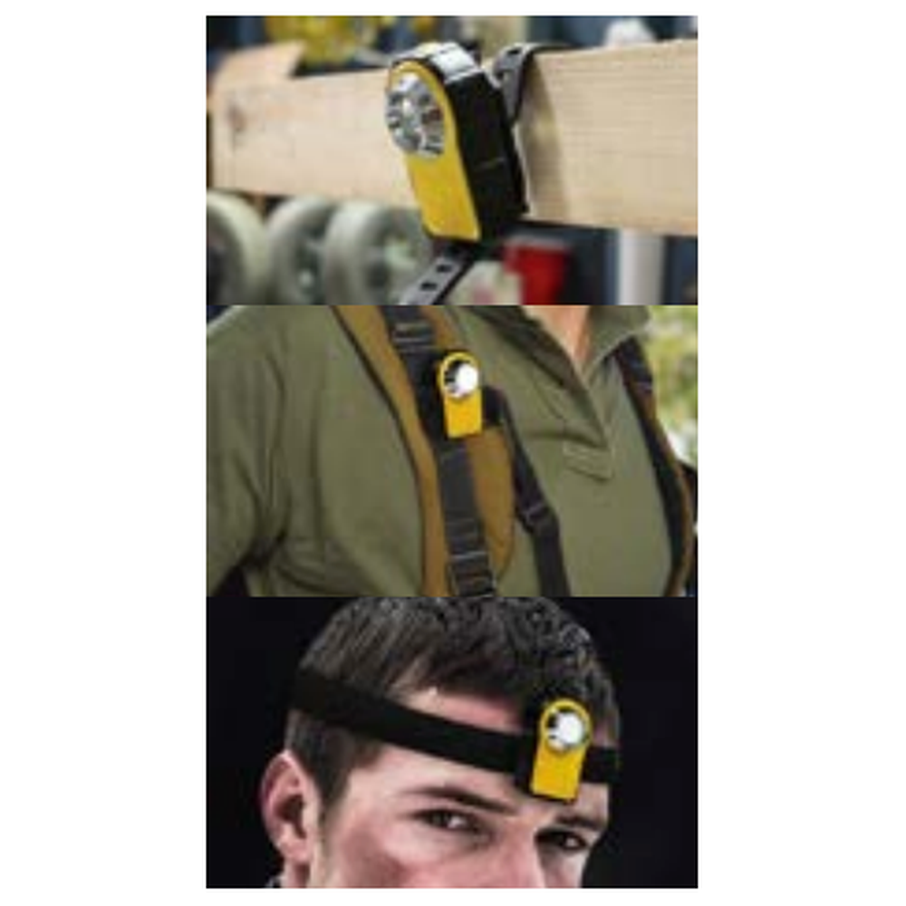 CAT Quick-Zip platte werklamp 125 en 250 lumen