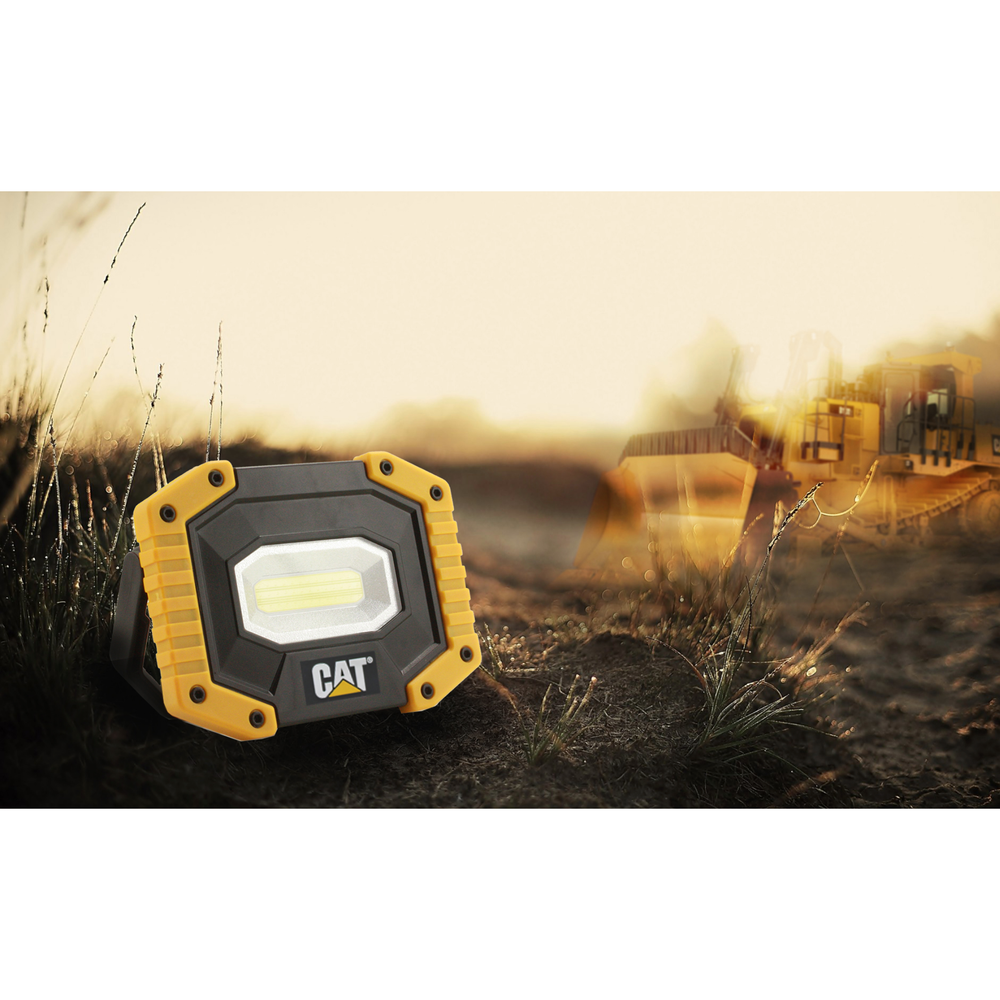 CAT Werklamp compact oplaadbaar 250 en 500 lumen