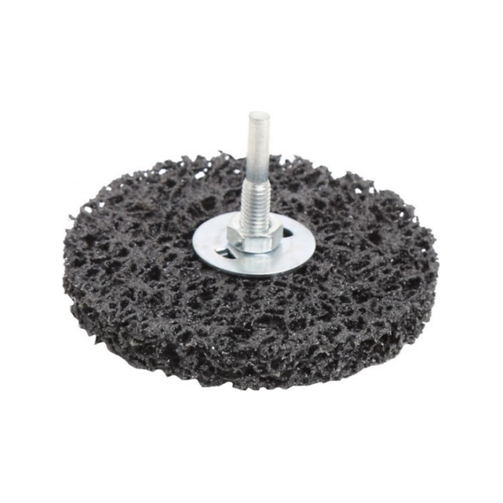 Cleaning disc 100mm with 6mm shaft for cordless screwdrivers 5 pc