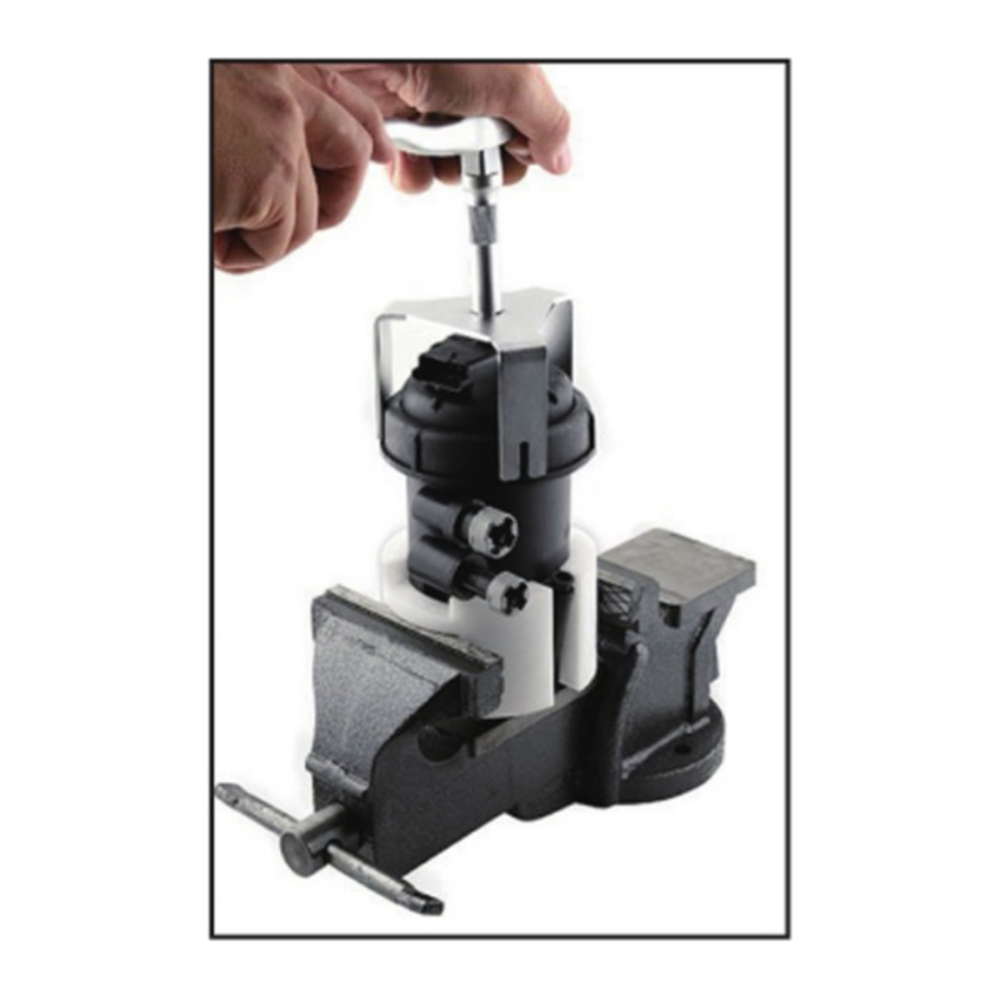 Diesel fuel filter removal tool